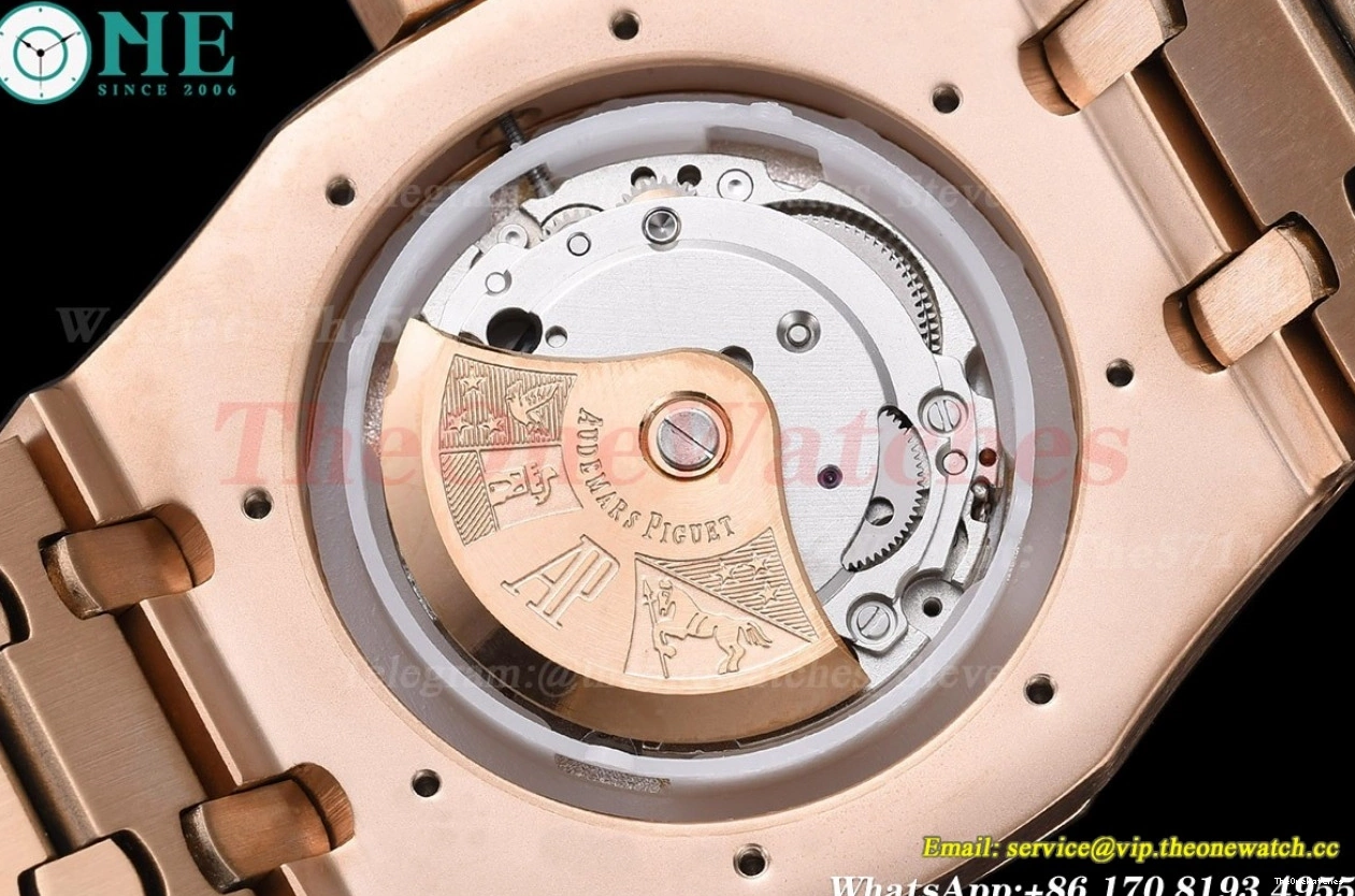 GDF Dial RG Oak Black Royal 41mm 15400 RG MY8215 1225